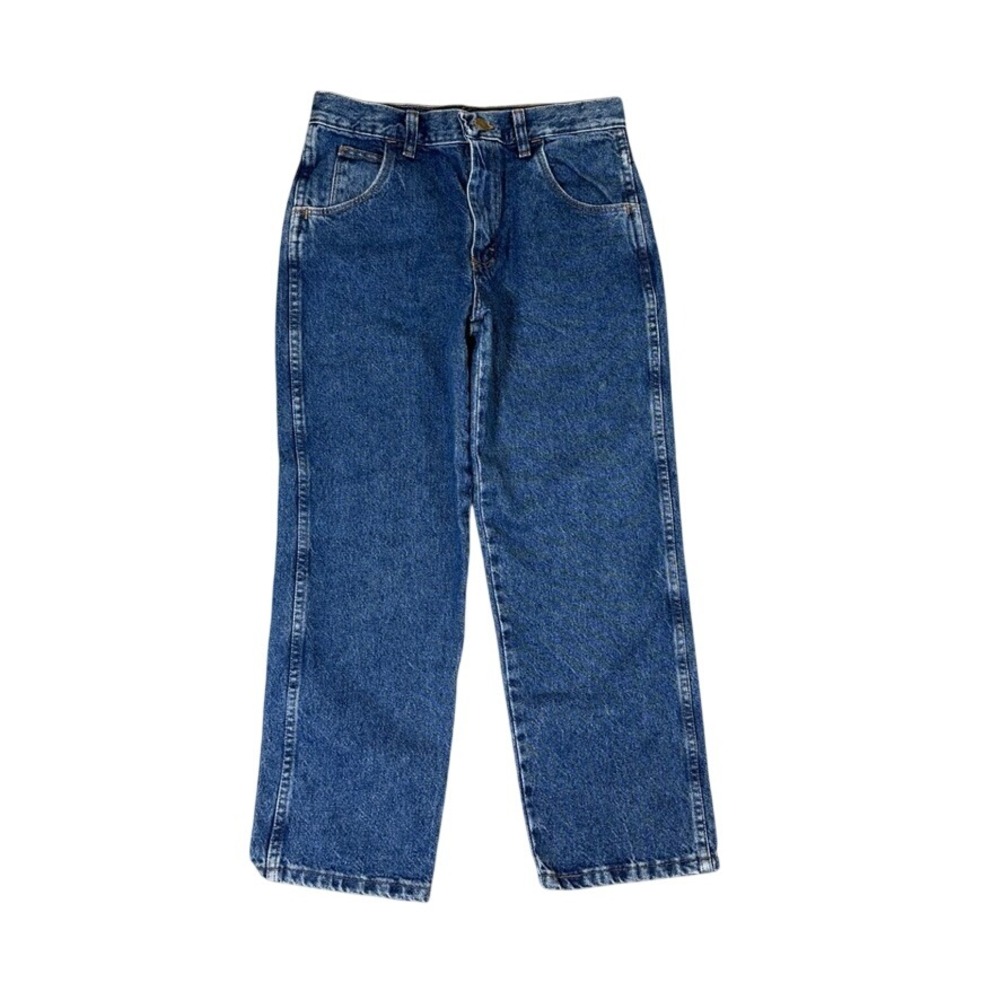 Wrangler Gold Legendary Boys 12 Husky Straight Leg Jeans Blue R40BHDF